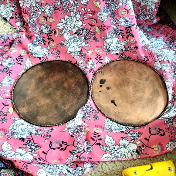 Other - ⭐3for$10  set of 2Metal candle trays